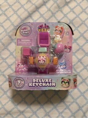 OPENED BUT NEW. Clickeez Series 3 Deluxe Keychain Fidget Cube.
